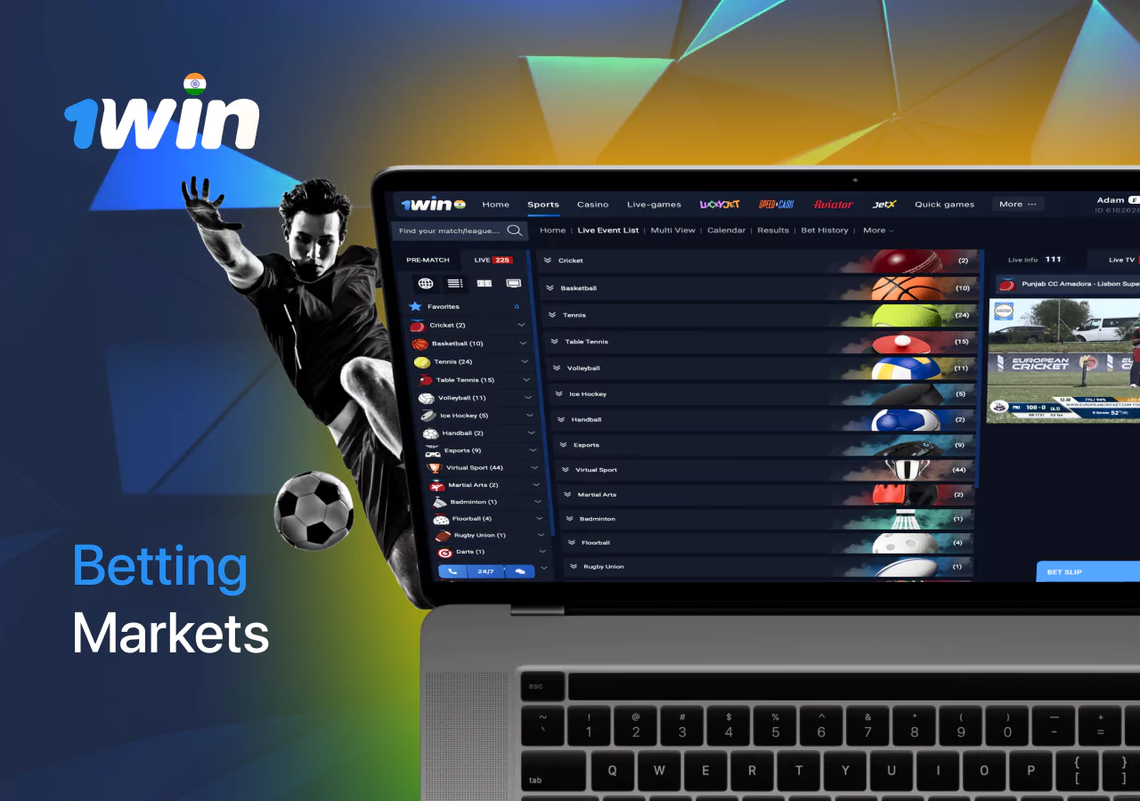 Betting on various sports
