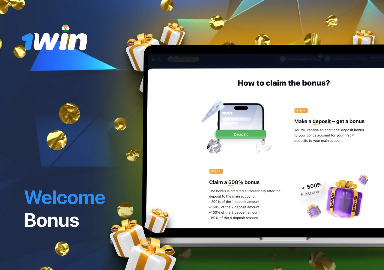 Distribution of welcome bonus for each deposit made