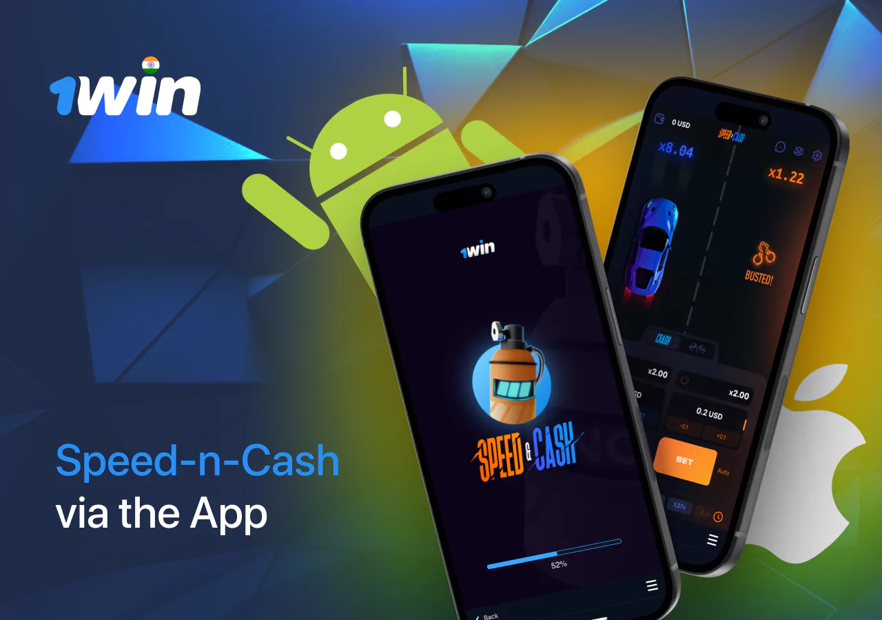 Play Speed-n-Cash in 1Win mobile app